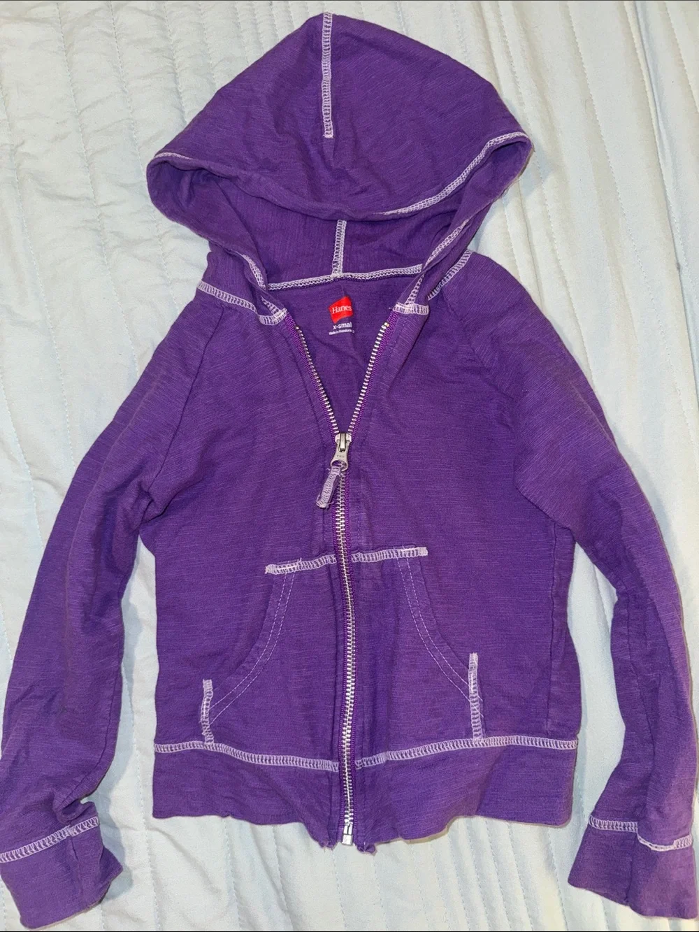 Purple Lightweight Tee Hoodie